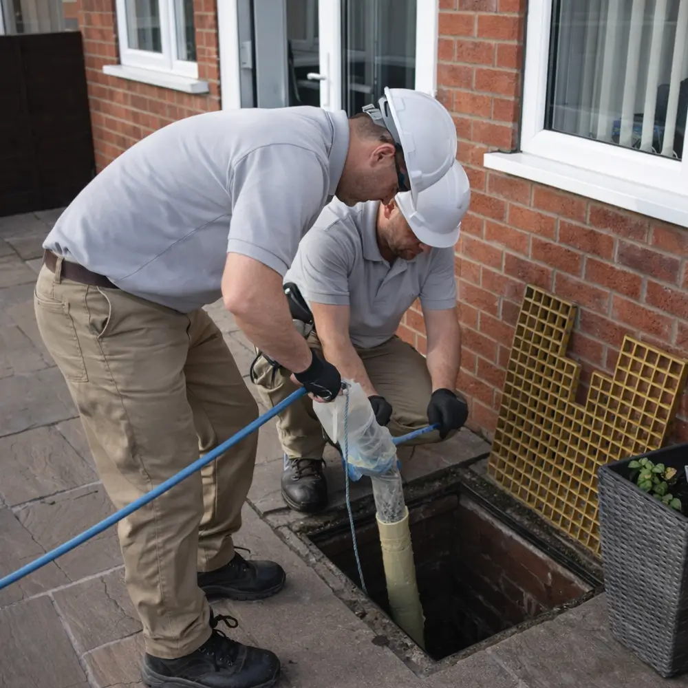 Blocked drain repair service in Edgware
